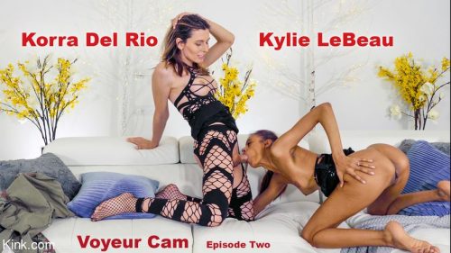 KinkyBites: Voyeur Cam Part 2 – Kylie Le Beau Sucks and Fucks Roommate Korra Del Rio