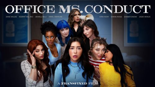 Office Ms. Conduct – Kira Noir, Jane Wilde, Jewelz Blu, Korra Del Rio, Ember Snow, Emma Rose, Jade Venus & Ariel Demure