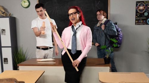 TransAngels: Getting D In Detention – Foxxy